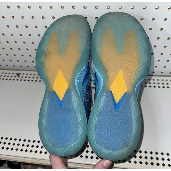 New Balance KAWHI Jolly Rancher Mens Athletic Basketball Shoes Size 9.5 Blue - Picture 7 of 8